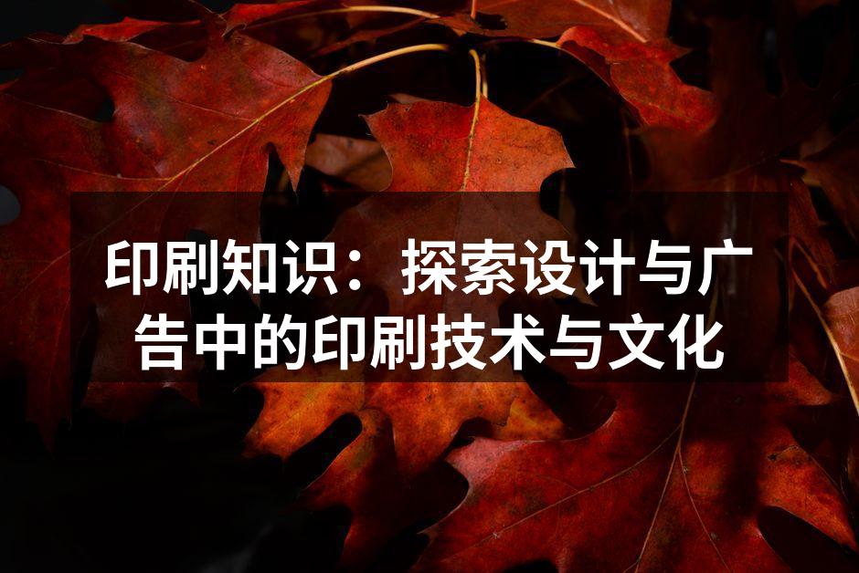 现代印刷技术展示